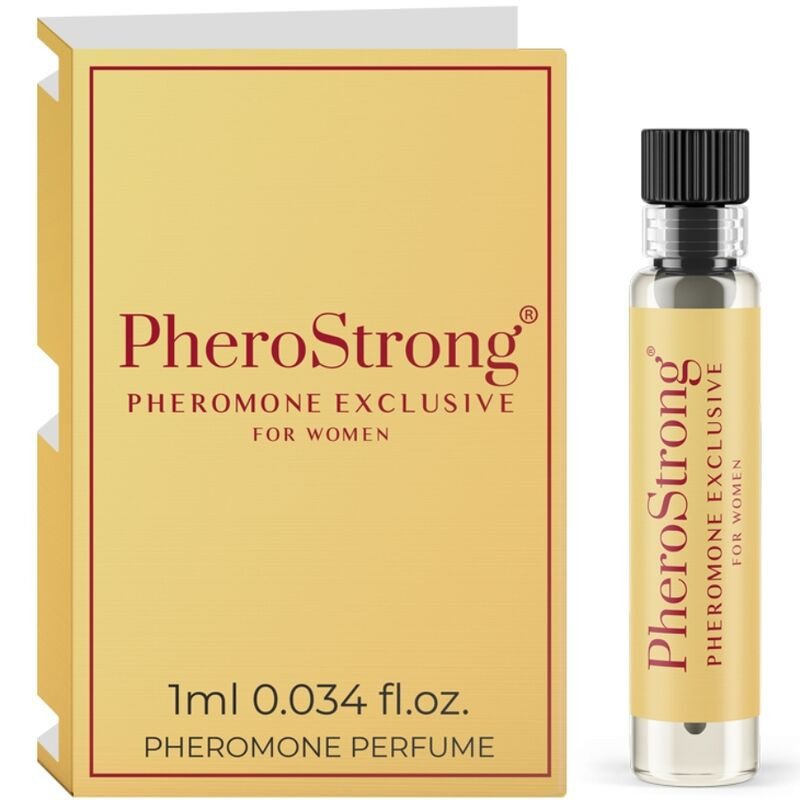 PHEROSTRONG - PERFUME DE FEROMONAS EXCLUSIVO PARA MUJERES 1 ML