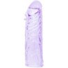 BAILE - FUNDA LILA PARA EL PENE DE SILICONA ADAPTABLE DE 13 CM