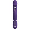 PRETTY LOVE - VIBRADOR MULTIFUNCIÓN KAMPAS RABBIT 3 EN 1 CON LENGUA VIOLETA