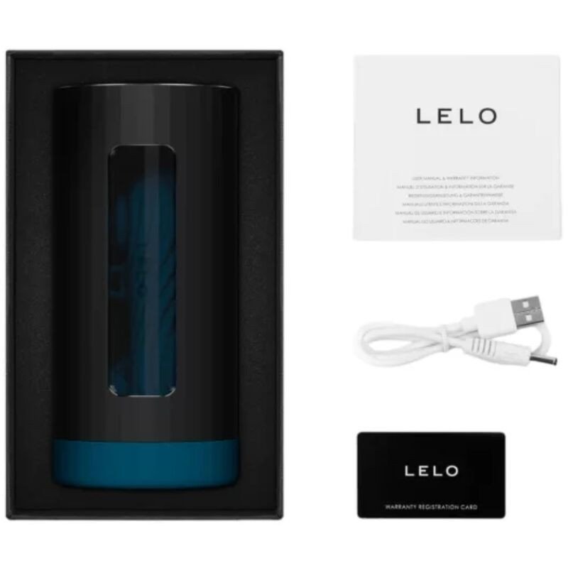 LELO - F1S V3 MASTURBADOR MASCULINO NEGRO XL