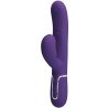 PRETTY LOVE - VIBRADOR PERLITA PARA EL PUNTO G 3 EN 1 MULTIFUNCIÓN MORADO