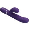 PRETTY LOVE - VIBRADOR PERLITA PARA EL PUNTO G 3 EN 1 MULTIFUNCIÓN MORADO