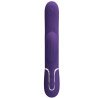 PRETTY LOVE - VIBRADOR PERLITA PARA EL PUNTO G 3 EN 1 MULTIFUNCIÓN MORADO