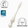 SATISFACTOR - BOLAS DE KEGEL VIBRATORIAS LOVE BIRDS BLANCAS