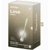 SATISFACTOR - BOLAS DE KEGEL VIBRATORIAS LOVE BIRDS BLANCAS