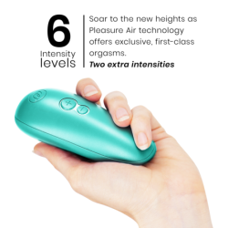 WOMANIZER - ESTIMULADOR CLITORAL STARLET 3 TURQUESA