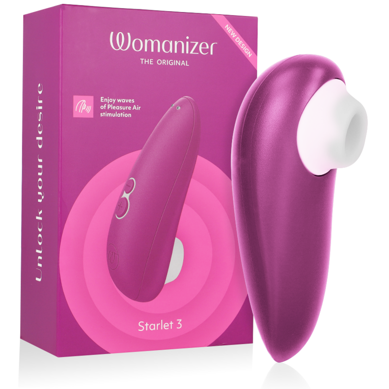 WOMANIZER - ESTIMULADOR CLITORAL STARLET 3 VIOLETA