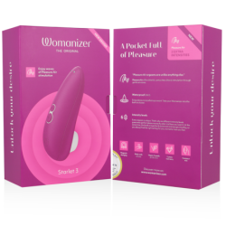 WOMANIZER - ESTIMULADOR CLITORAL STARLET 3 VIOLETA