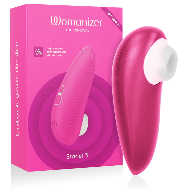 WOMANIZER - ESTIMULADOR CLITORAL STARLET 3 ROSA