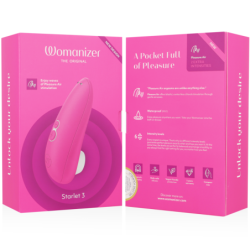 WOMANIZER - ESTIMULADOR CLITORAL STARLET 3 ROSA